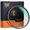 K&F Concept K&F 82mm Nano-X čierny hmlový filter 1, HD, vodotesný, odolný proti poškriabaniu K&F Concept K&F 82mm Nano-X čierny hmlový filter 1, HD, vodotesný, odolný proti poškriabaniu