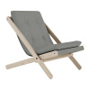 Skladacie kreslo Karup Design Boogie Raw/Grey Skladacie kreslo Karup Design Boogie Raw/Grey