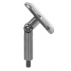 držiak madla s kĺbom na trubku ø 42.4mm (78x64mm /závit M8), brúsená nerez K320 /AISI304 držiak madla s kĺbom na trubku ø 42.4mm (78x64mm /závit M8), brúsená nerez K320 /AISI304