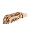Ugears 3D drevené mechanické puzzle MINI Lokomotíva Ugears 3D drevené mechanické puzzle MINI Lokomotíva