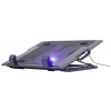 Gembird NBS-1F17T-01 chladicí podložka pod notebook nastavitelná výška Gembird NBS-1F17T-01 chladicí podložka pod notebook nastavitelná výška