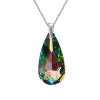 Elegantný prívesok Swarovski elements slzy zelený CRYSTAL Vitrail medium 24mm Elegantný prívesok Swarovski elements slzy zelený CRYSTAL Vitrail medium 24mm