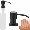 Dávkovač na dosku, montovaný pod dosku drezu, na saponát/mydlo, čierny Dávkovač na dosku, montovaný pod dosku drezu, na saponát/mydlo, čierny