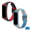 Silikónový remienok Samsung Galaxy Fit2 (SM-R220) – Perforated – sada 2ks (čierno-červená,šedo-modrá) Silikónový remienok Samsung Galaxy Fit2 (SM-R220) – Perforated – sada 2ks (čierno-červená,šedo-modrá)