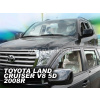 Deflektory na Toyota Land Cruiser J200 V8 od 2008 (+zadné) Deflektory na Toyota Land Cruiser J200 V8 od 2008 (+zadné)