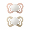 BIBS Couture Silikónový anatomický cumlík 2ks 0-6m Varianta: blush-nocny-vanilla-nocny BIBS Couture Silikónový anatomický cumlík 2ks 0-6m Varianta: blush-nocny-vanilla-nocny