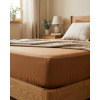Napínacia plachta superstretch oriešková 086 - 90x200 cm Napínacia plachta superstretch oriešková 086 - 90x200 cm