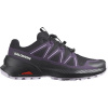 Salomon Speedcross Peak Trail Running Shoes Womens Black/Violet 7.5 (41.3) Salomon Speedcross Peak Trail Running Shoes Womens Black/Violet 7.5 (41.3)
