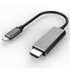 PREMIUMCORD Kabel USB3.1 typ-C na HDMI, 1,8m rozlišení obrazu 4K*2K@60Hz Aluminium ku31hdmi08