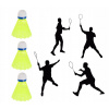 Loptička Zolta SADA LOPTIČIEK NA BADMINTON Loptička Zolta SADA LOPTIČIEK NA BADMINTON