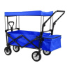 Timeless Tools Skladací vozík so strieškou, ťahací-tlačný HOP1001724-2 modrý Timeless Tools Skladací vozík so strieškou, ťahací-tlačný HOP1001724-2 modrý