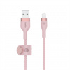 Belkin kábel Boost Charge Pro Flex USB-A to Lightning 2m - Pink CAA010bt2MPK Belkin kábel Boost Charge Pro Flex USB-A to Lightning 2m - Pink CAA010bt2MPK