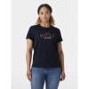 Dámské triko HELLY HANSEN W CORE GRAPHIC T-SHIRT 2.0 Modrá velikost XS Dámské triko HELLY HANSEN W CORE GRAPHIC T-SHIRT 2.0 Modrá velikost XS