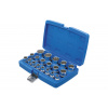 Hlavica multiprofilové 1/2”, veľkosti 8-32 mm, súprava 19 ks, univerzálna - BGS 2152 Hlavica multiprofilové 1/2”, veľkosti 8-32 mm, súprava 19 ks, univerzálna - BGS 2152
