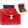 Peňaženka - Rovicky Portfólio Prírodná koža Červená R-RD-19-GCL-3615 RM2-Women's Product (Rovicky Dámska peňaženka Dámsky štýlový darček)