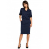Dámske šaty B056 Tmavomodrá - BeWear S-36 tmavě modrá Dámske šaty B056 Tmavomodrá - BeWear S-36 tmavě modrá