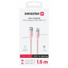 SWISSTEN DATOVÝ KABEL TEXTILE II USB-C / LIGHTNING 1,5 M RŮŽOVÝ SWISSTEN DATOVÝ KABEL TEXTILE II USB-C / LIGHTNING 1,5 M RŮŽOVÝ