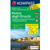 KOMPASS 2461 Riviera degli Etruschi 1:50t turistická mapa (oblasť Ligúria, Toskánsko, Abruzzo - Taliansko) KOMPASS 2461 Riviera degli Etruschi 1:50t turistická mapa (oblasť Ligúria, Toskánsko, Abruzzo - Taliansko)