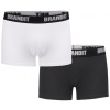 Brandit Boxerky s Logom 2ks, biela-čierna - 3XL Brandit Boxerky s Logom 2ks, biela-čierna - 3XL