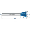 Karnasch 115096020 | N (WKN) - Uhlová fréza HP-3 10,0x10x6-55/13° mm, povlakované Karnasch 115096020 | N (WKN) - Uhlová fréza HP-3 10,0x10x6-55/13° mm, povlakované