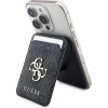 Guess 4G Metal Logo MagSafe Cardslot Peněženka se Stojanem Black Guess 4G Metal Logo MagSafe Cardslot Peněženka se Stojanem Black