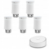 Zigbee Brána Tuya + 5x Termostatická Hlavica TRV Zigbee Brána Tuya + 5x Termostatická Hlavica TRV