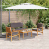 zahrada-XL Súprava záhradných pohoviek 4 pcs Hnedá 120 x 65,5 x 79 cm 3325228 zahrada-XL Súprava záhradných pohoviek 4 pcs Hnedá 120 x 65,5 x 79 cm 3325228