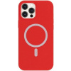 Silikónové puzdro na Apple iPhone 14 Plus Mercury MagSafe Silicone červené Silikónové puzdro na Apple iPhone 14 Plus Mercury MagSafe Silicone červené