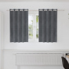 zahrada-XL Zatemňovacie závesy 2 pcs Svetlosivá 140 x 140 cm Zamat 4107283 zahrada-XL Zatemňovacie závesy 2 pcs Svetlosivá 140 x 140 cm Zamat 4107283