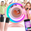KARAOKE SÚPRAVA 2 BEZDRÔTOVÉ MIKROFÓNY PRENOSNÝ BLUETOOTH REPRODUKTOR LED KARAOKE SÚPRAVA 2 BEZDRÔTOVÉ MIKROFÓNY PRENOSNÝ BLUETOOTH REPRODUKTOR LED