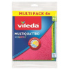Vileda Multiquattro Colors handrička 164519 4 ks Vileda Multiquattro Colors handrička 164519 4 ks