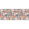 PVC obrus v šírke 140cm - celá rolka 20 metrov - motív Kytice na Patchworku vzor: 1. PVC obrus v šírke 140cm - celá rolka 20 metrov - motív Kytice na Patchworku vzor: 1.