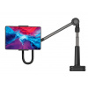 Univerzálny držiak na tablet/telefón na montáž na stôl FIXED Relax s otočným a nastaviteľným ramenom, čierny Univerzálny držiak na tablet/telefón na montáž na stôl FIXED Relax s otočným a nastaviteľným ramenom, čierny