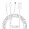 Baseus CAMLTYS-02 Superior Fast Charging Datový, 3v1 USB-C, Lightning, MicroUSB, 1,5m Baseus CAMLTYS-02 Superior Fast Charging Datový, 3v1 USB-C, Lightning, MicroUSB, 1,5m