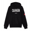 Hokejové reprezentácie pánska mikina s kapucňou Canada Flag black Hokejové reprezentácie pánska mikina s kapucňou Canada Flag black
