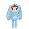 Metoo Metoo Mojkáčik - Bábika králik modrá XL 70 cm Metoo Metoo Mojkáčik - Bábika králik modrá XL 70 cm