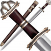 Outfit4Events Vikingský meč z damaškové ocele Outfit4Events Vikingský meč z damaškové ocele