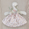 Asi Kvetinové šaty s mašľami pre bábätko Tom 20cm Asi Kvetinové šaty s mašľami pre bábätko Tom 20cm