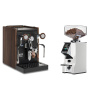 Biepi Sara PID, black/wood + Eureka Mignon Specialita Smart, CR white Biepi Sara PID, black/wood + Eureka Mignon Specialita Smart, CR white