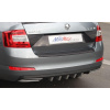 Škoda Octavia III limousine / combi 13-17 + FL - Difúzor zadného nárazníka s prevlekmi, ABS čierna metalíza Škoda Octavia III limousine / combi 13-17 + FL - Difúzor zadného nárazníka s prevlekmi, ABS čierna metalíza