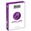 Secura Eggplant extra large condom 60mm 48 ks Secura Eggplant extra large condom 60mm 48 ks