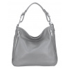 Kožená dámska kabelka Romina sivá Kožená dámska kabelka Romina sivá