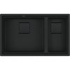 FRANKE Kubus 2 KNG 120/2 Fragranit dvojdrez, spodná montáž, 760 x 460 mm, matná čierna, 125.0718.492 FRANKE Kubus 2 KNG 120/2 Fragranit dvojdrez, spodná montáž, 760 x 460 mm, matná čierna, 125.0718.492