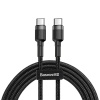 Baseus CATKLF-GG1 Cafule Kábel USB-C 60W 1m Gray/Black 6953156285200 NoName Baseus CATKLF-GG1 Cafule Kábel USB-C 60W 1m Gray/Black 6953156285200 NoName