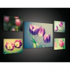 Obraz na plátne viacdielny - OB2944 - Tulipány 135cm x 50cm - S14 Obraz na plátne viacdielny - OB2944 - Tulipány 135cm x 50cm - S14