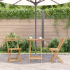 vidaXL Skladací záhradný stôl 60x75 cm, akáciový masív - Hnedá - 99090-61281 vidaXL Skladací záhradný stôl 60x75 cm, akáciový masív - Hnedá - 99090-61281