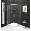 Sprchovací kút polkruhový 800x800mm, R550, číre sklo SIGMA SIMPLY Sprchovací kút polkruhový 800x800mm, R550, číre sklo SIGMA SIMPLY