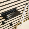 Police DenPanels černá pro akustický panel 20 cm vč. vrutů Police DenPanels černá pro akustický panel 20 cm vč. vrutů