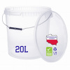 VEDRO, NÁDOBA S VEKOM, TRANSPARENTNÉ, 20 L AŽ 200° VEDRO, NÁDOBA S VEKOM, TRANSPARENTNÉ, 20 L AŽ 200°