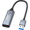 PremiumCord HDMI capture/grabber pro záznam Video/Audio signálu do počítače s konektorem USB3.0 typ A PremiumCord HDMI capture/grabber pro záznam Video/Audio signálu do počítače s konektorem USB3.0 typ A